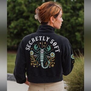 Octopiedmind - SECRETLY SOFT 1/4 ZIP SWEATER